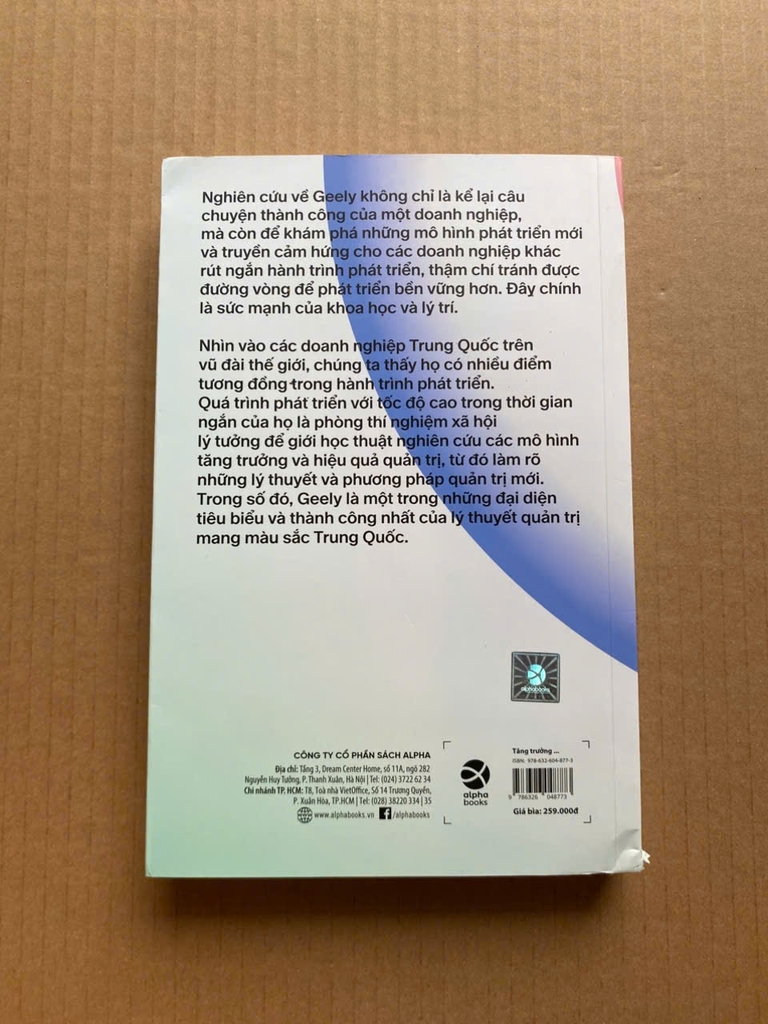 Tăng Trưởng Phi Tuyến Tính - Non-linear Growth - Sự Trỗi Dậy Của Geely