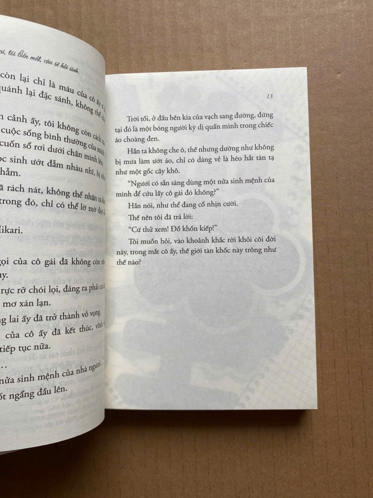 Ngày Mai, Tôi Biến Mất, Cậu Sẽ Hồi Sinh - Tập 1