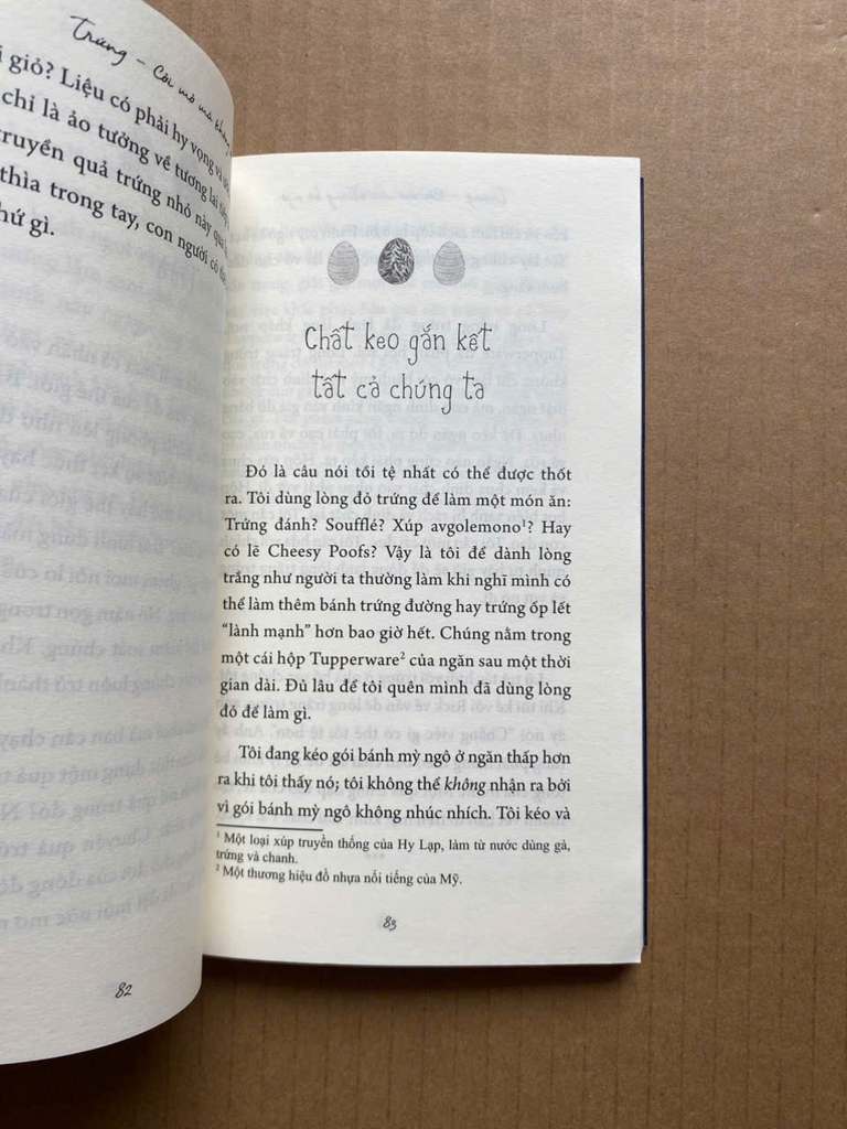 Trứng - Cởi Mở Mà Không Bỡ Ngỡ