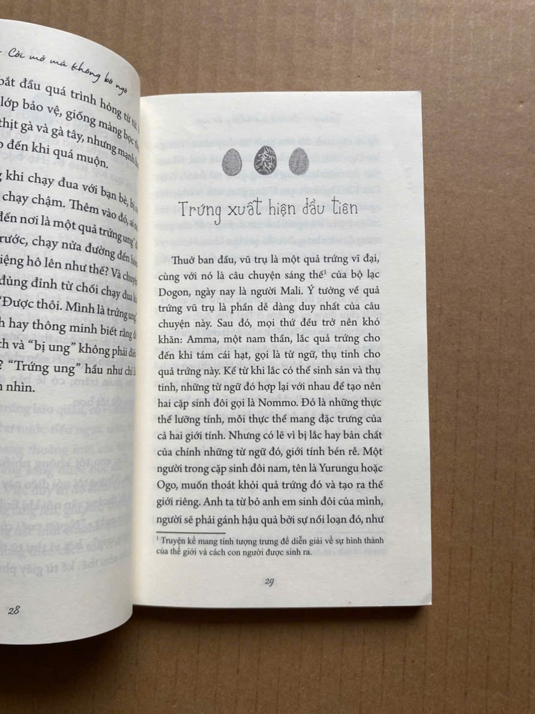 Trứng - Cởi Mở Mà Không Bỡ Ngỡ