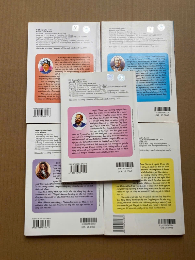 Danh nhân thế giới ( 5 cuốn )