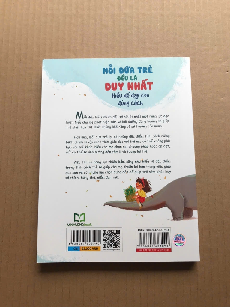 Mỗi Đứa Trẻ Đều Là Duy Nhất - Hiểu Để Dạy Con Đúng Cách