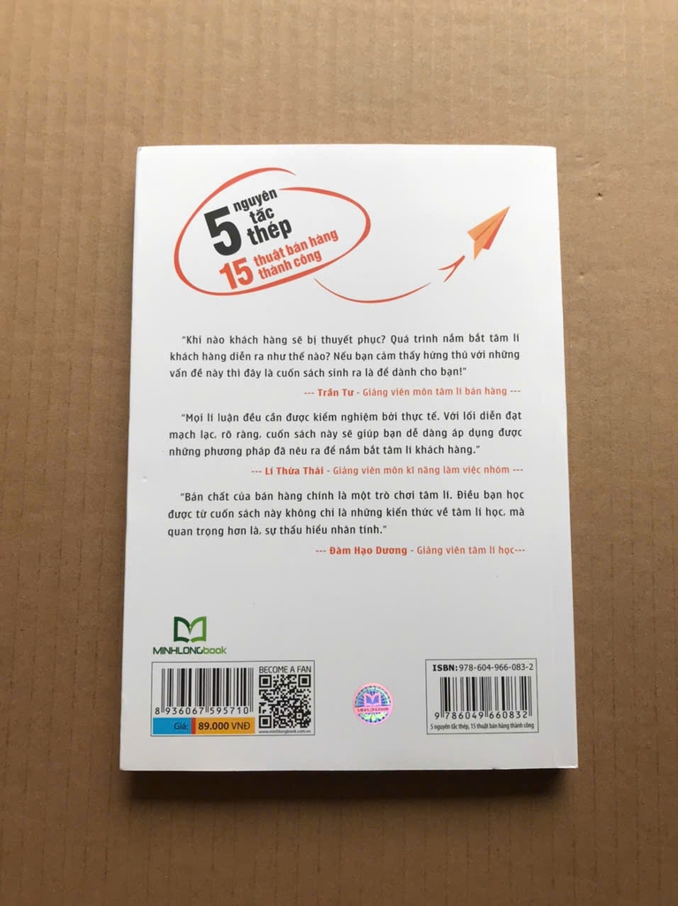 5 Nguyên Tắc Thép, 15 Thuật Bán Hàng Thành Công