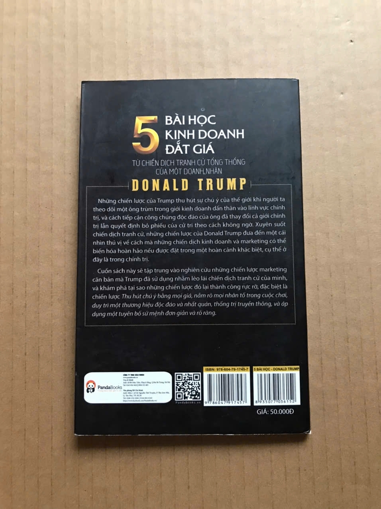 Donald Trump - 5 Bài Học Kinh Doanh Đắt Giá