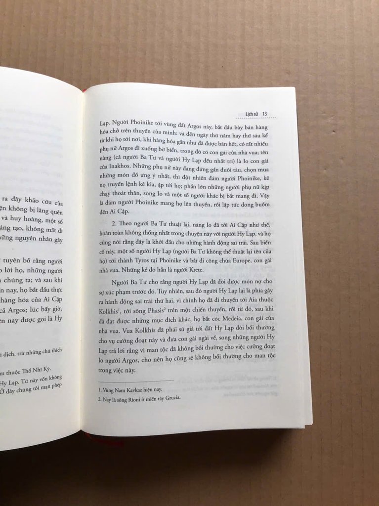 Lịch Sử - Historiai