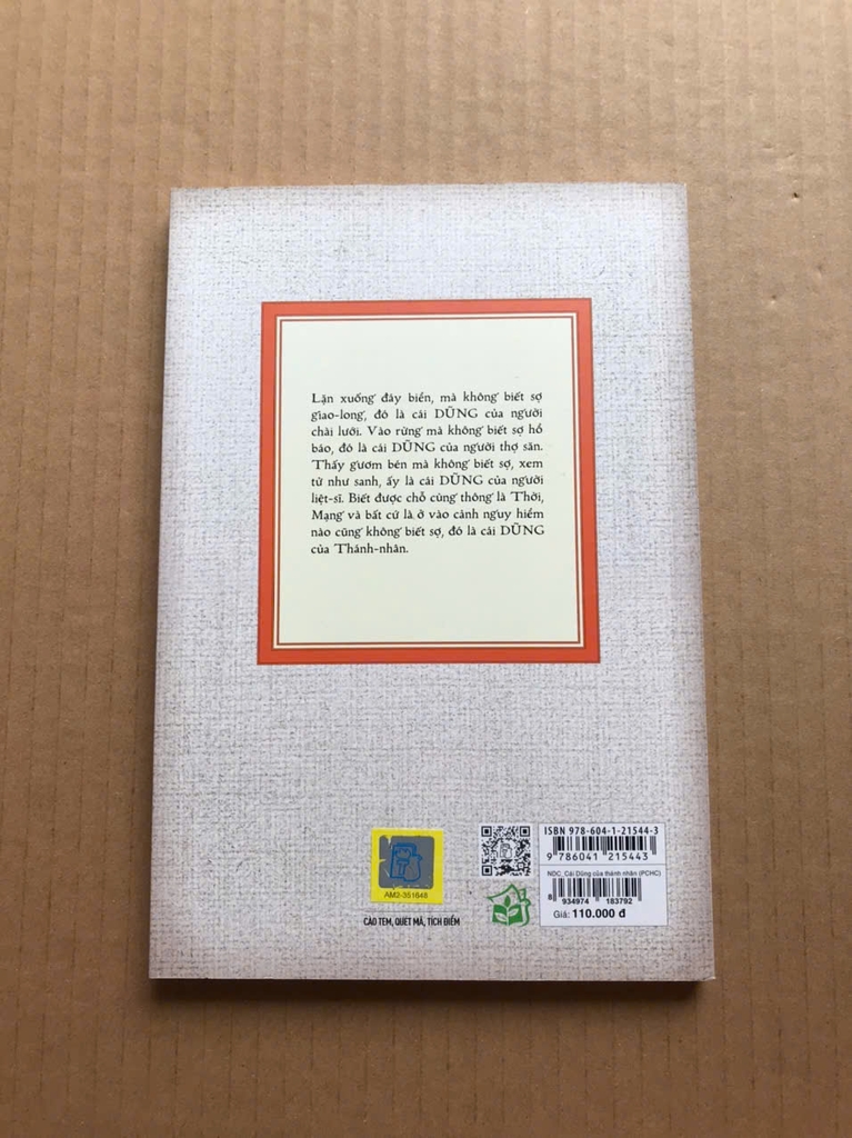 Cái Dũng Của Thánh Nhân