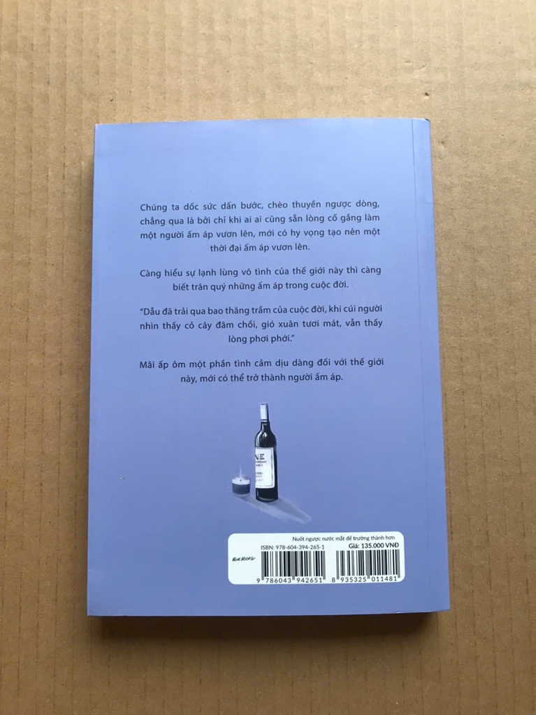 Nuốt Ngược Nước Mắt Để Trưởng Thành Hơn