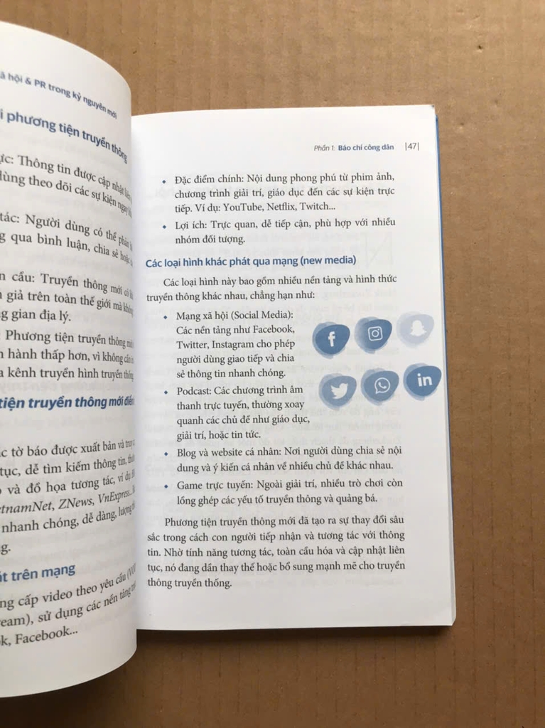 Báo Chí Công Dân, Mạng Xã Hội Và PR Trong Kỷ Nguyên Mới