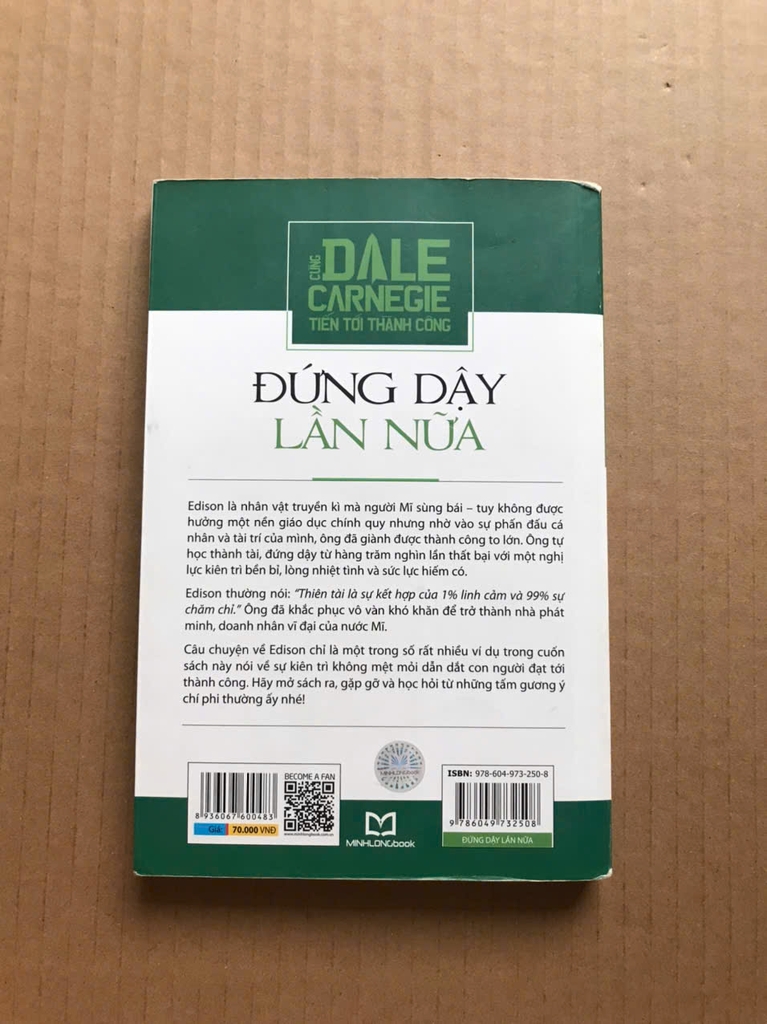 Đứng Dậy Lần Nữa - Cùng Dale Carnegie Tiến Tới Thành Công