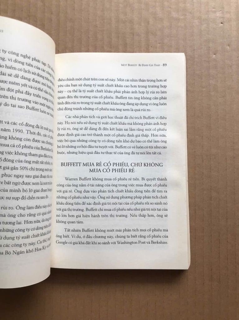 Ngay Cả Buffett Cũng Không Hoàn Hảo