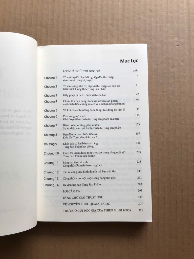 Tung Sản Phẩm - Launch