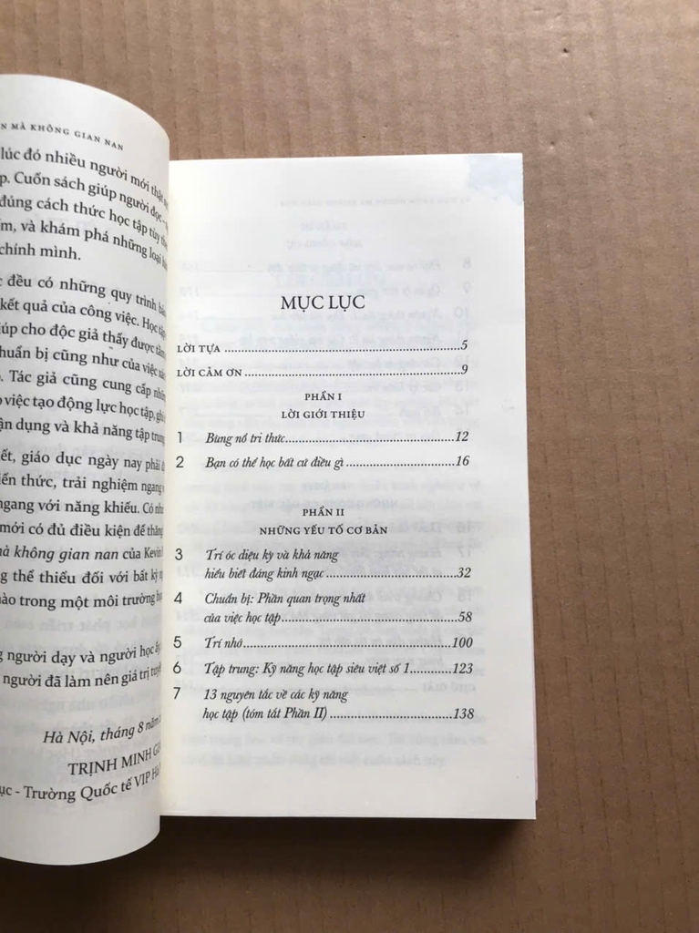 Học Khôn Ngoan Mà Không Gian Nan