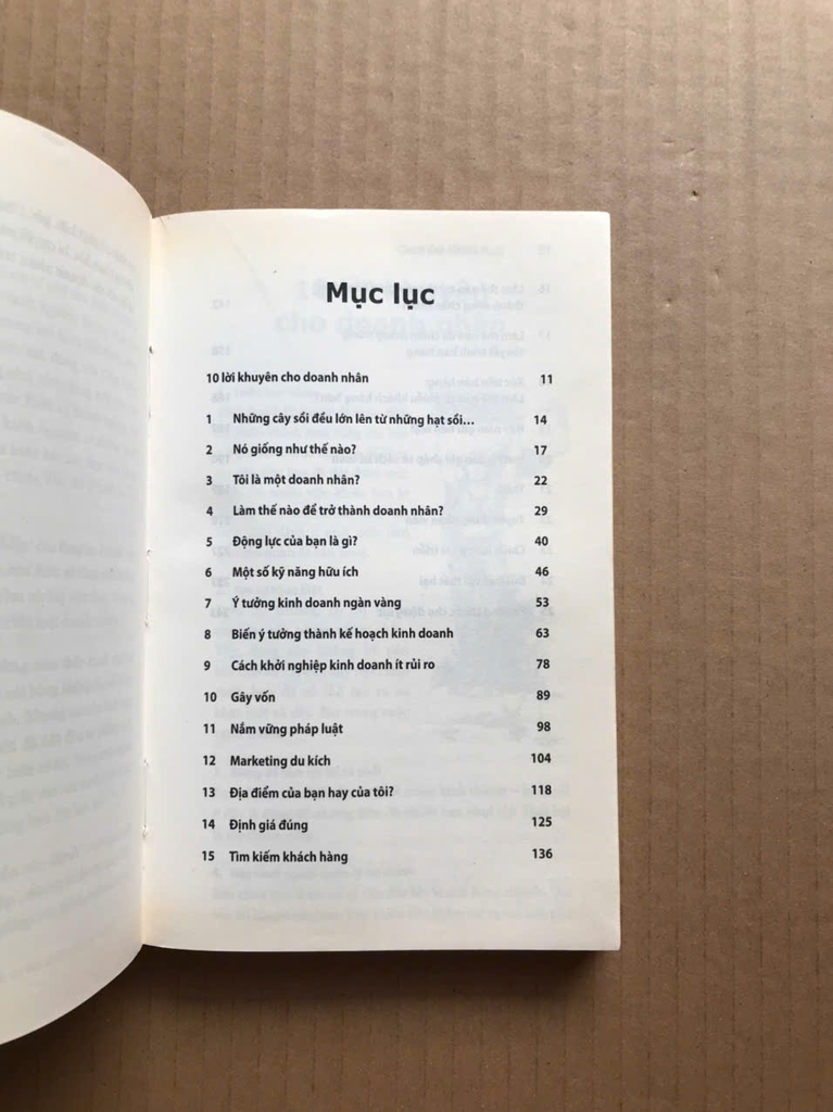 10 Lời Khuyên Khởi Nghiệp