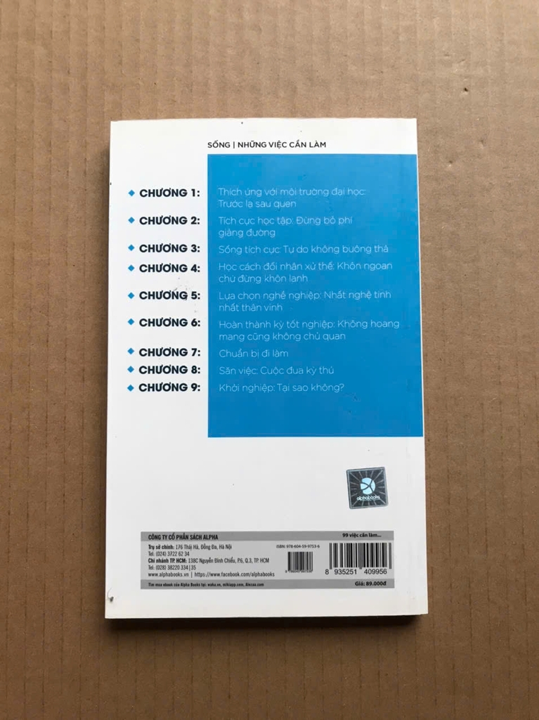 99 Việc Cần Làm Trước Khi Tốt Nghiệp Đại Học