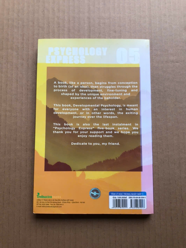 Tâm Lý Học Trong Nháy Mắt - Tập 5 - Tâm Lý Học Phát Triển