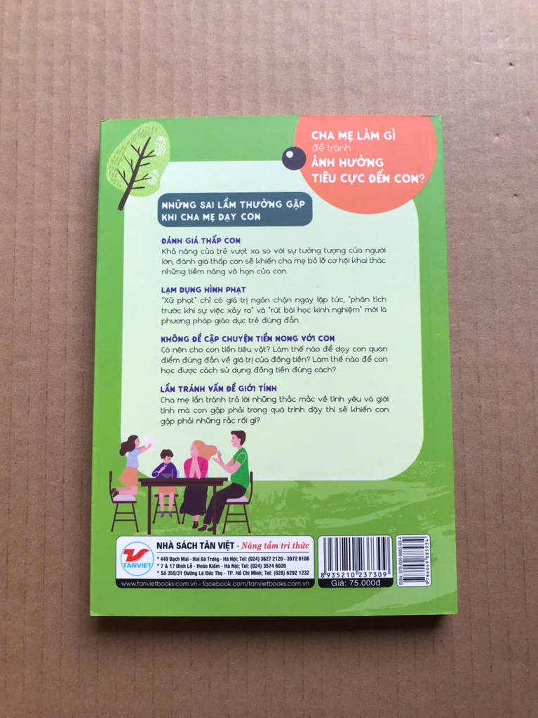 Cha Mẹ Làm Gì Để Tránh Ảnh Hưởng Tiêu Cực Đến Con?