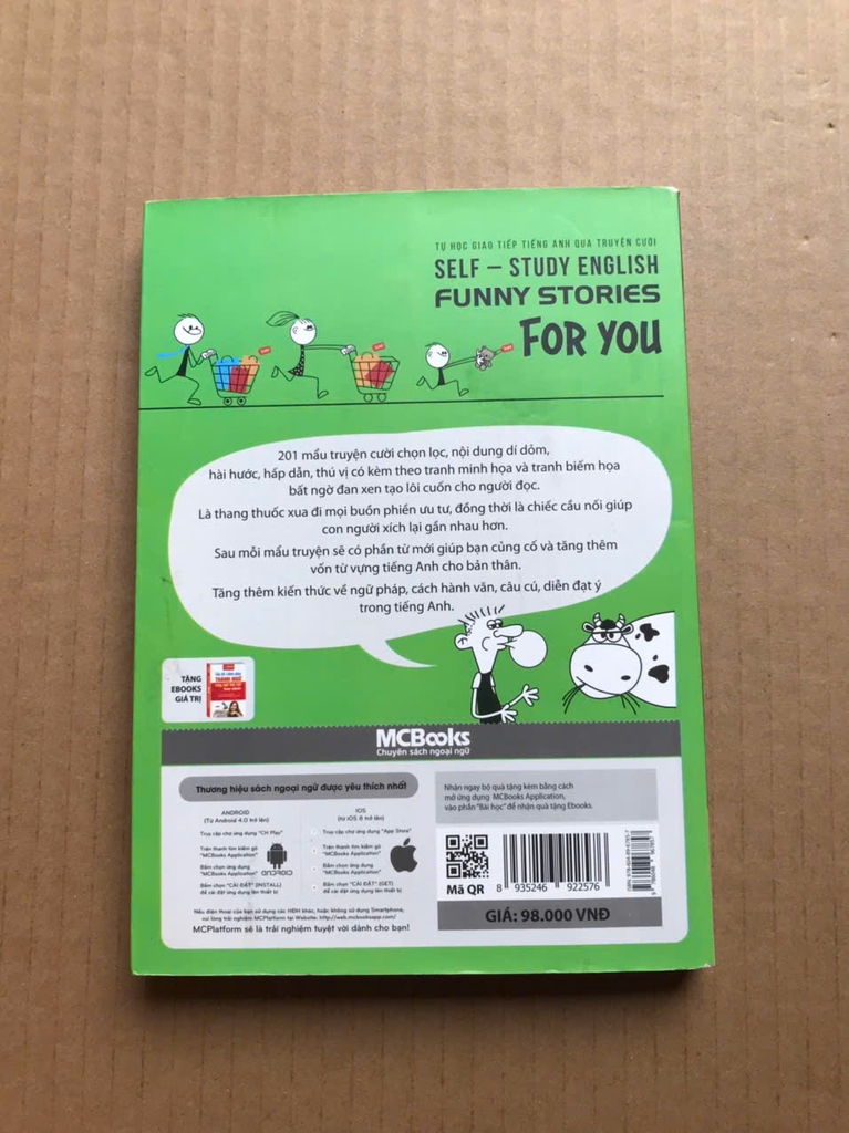 Self - study English funny stories for you - Tự học giao tiếp tiếng Anh qua truyện