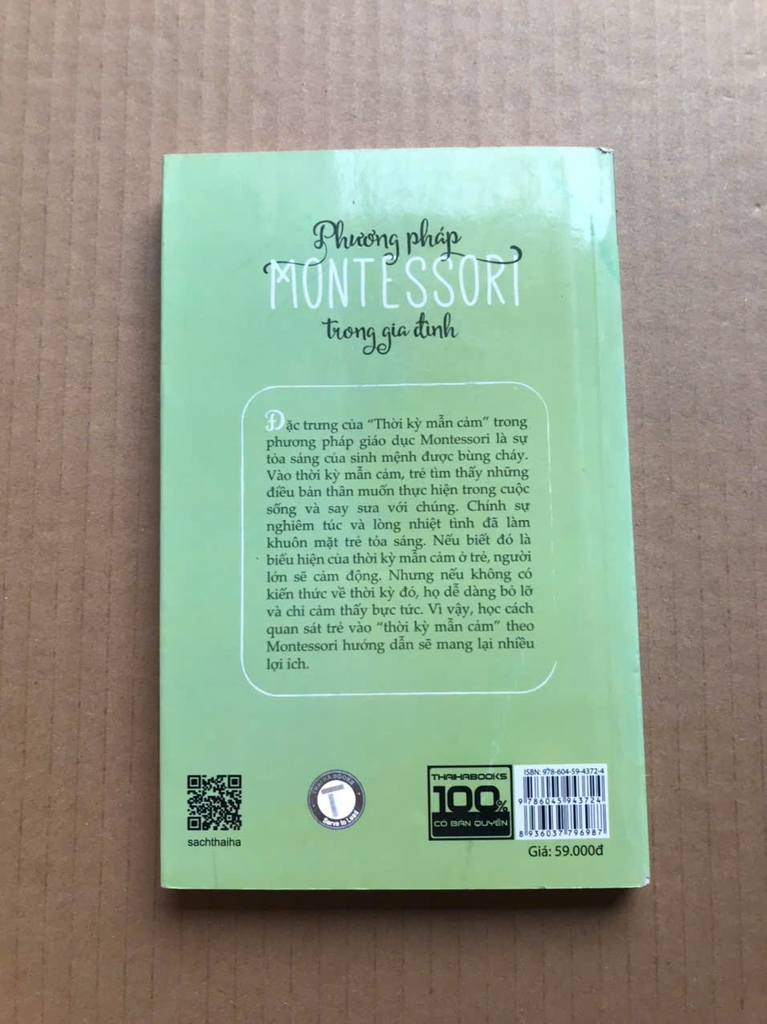 Phương Pháp Montessori Trong Gia Đình