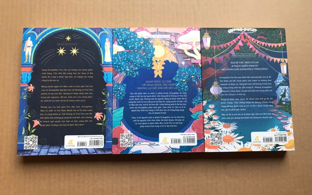 Ngày Xửa Ngày Xưa Có Một Trái Tim Vụn Vỡ, Vũ Khúc Đoạn Tình, Lời Nguyền Chân Ái  (3 tập)