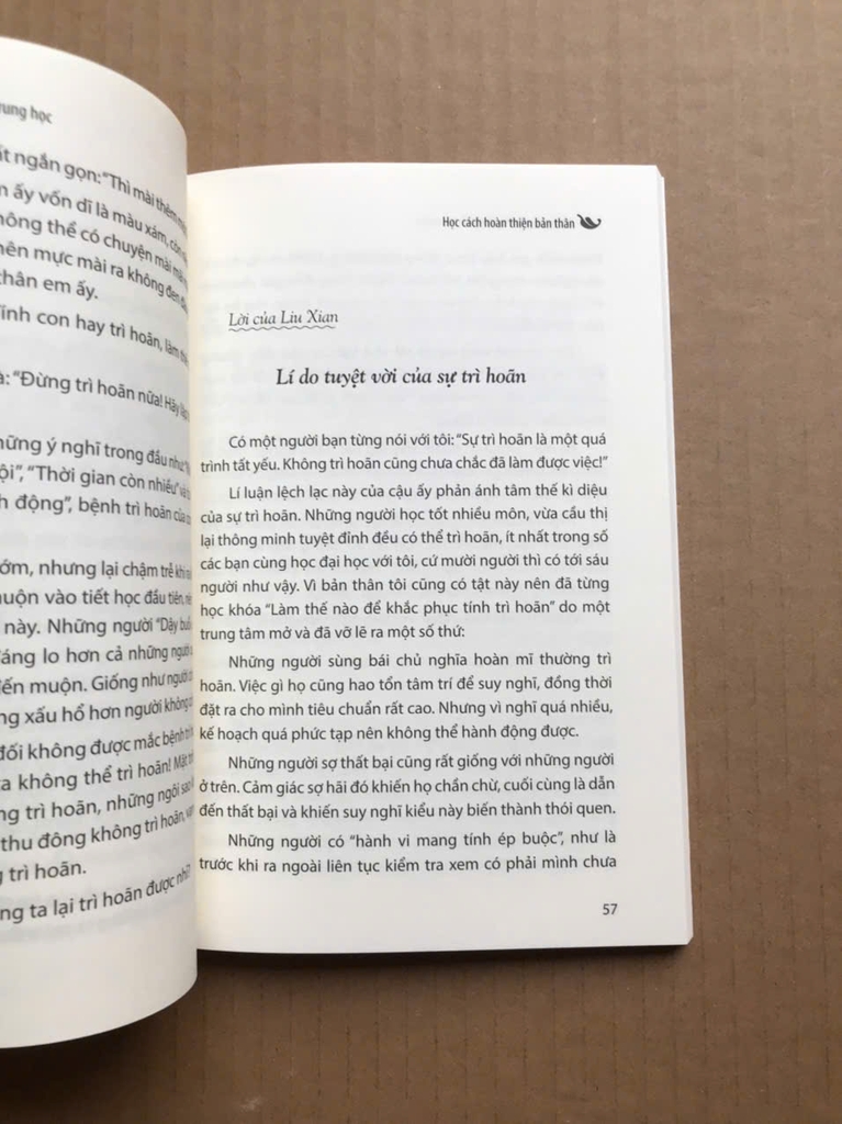 Học Cách Hoàn Thiện Bản Thân