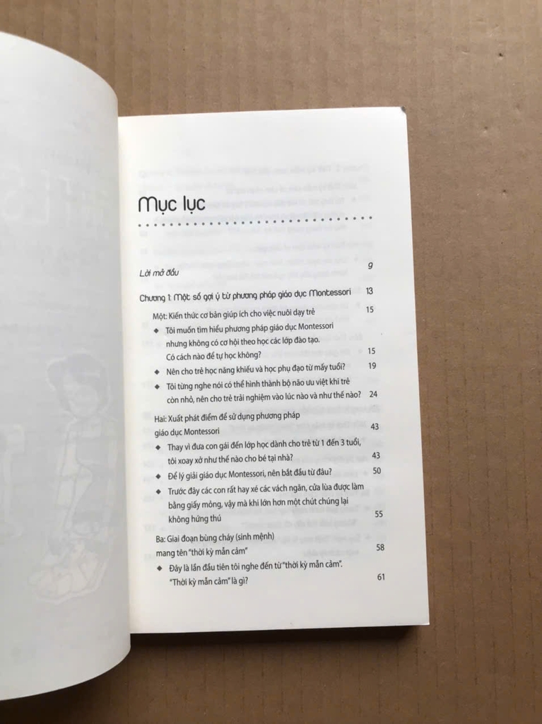 Phương Pháp Montessori Trong Gia Đình