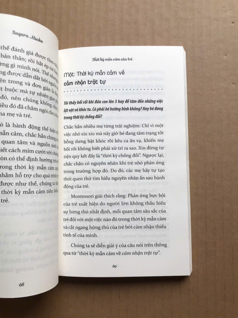 Phương Pháp Montessori Trong Gia Đình