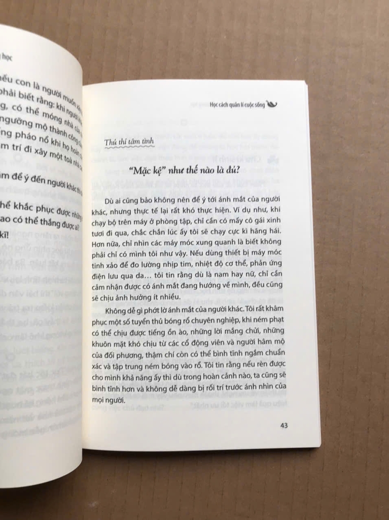 Học Cách Quản Lí Cuộc Sống