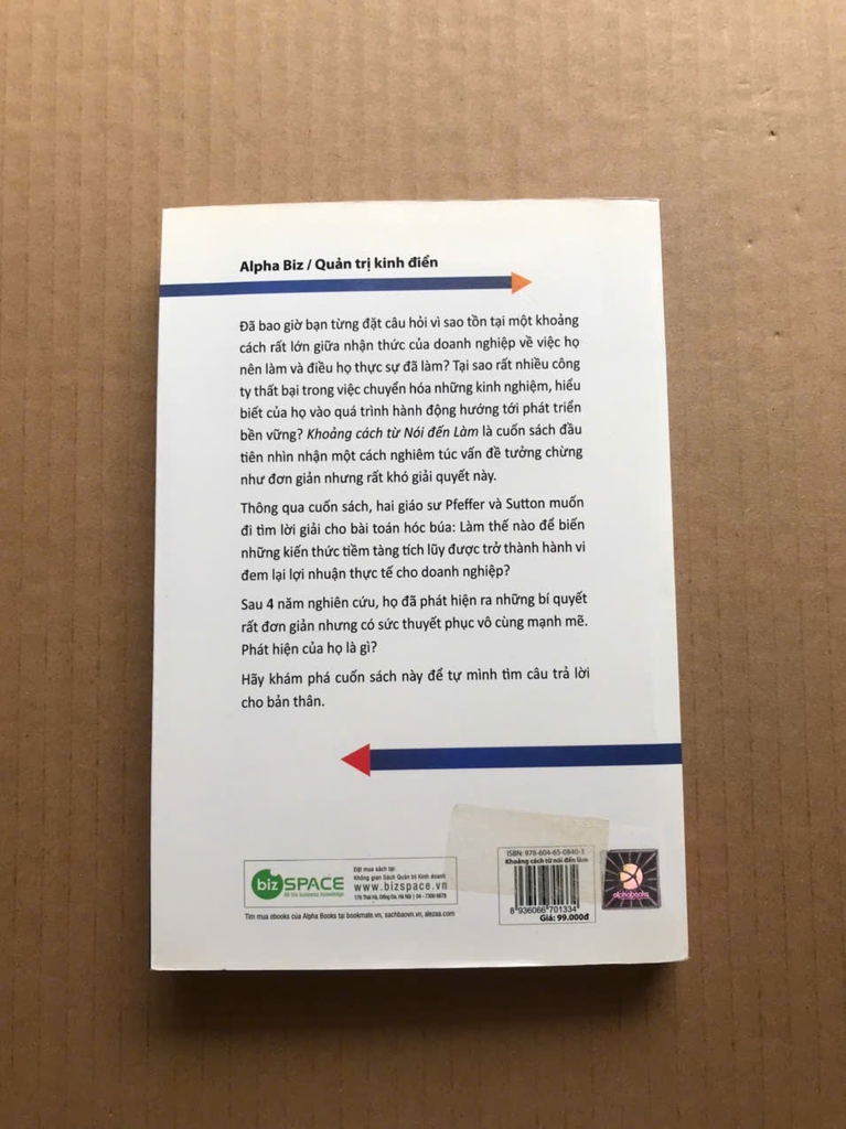 Khoảng Cách Từ Nói Đến Làm