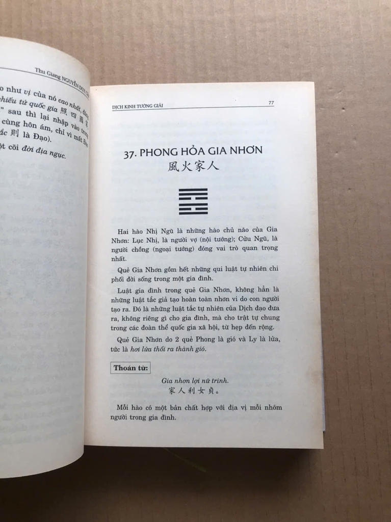 Dịch Kinh Tường Giải ( Quyển Thượng+ Quyển Hạ )