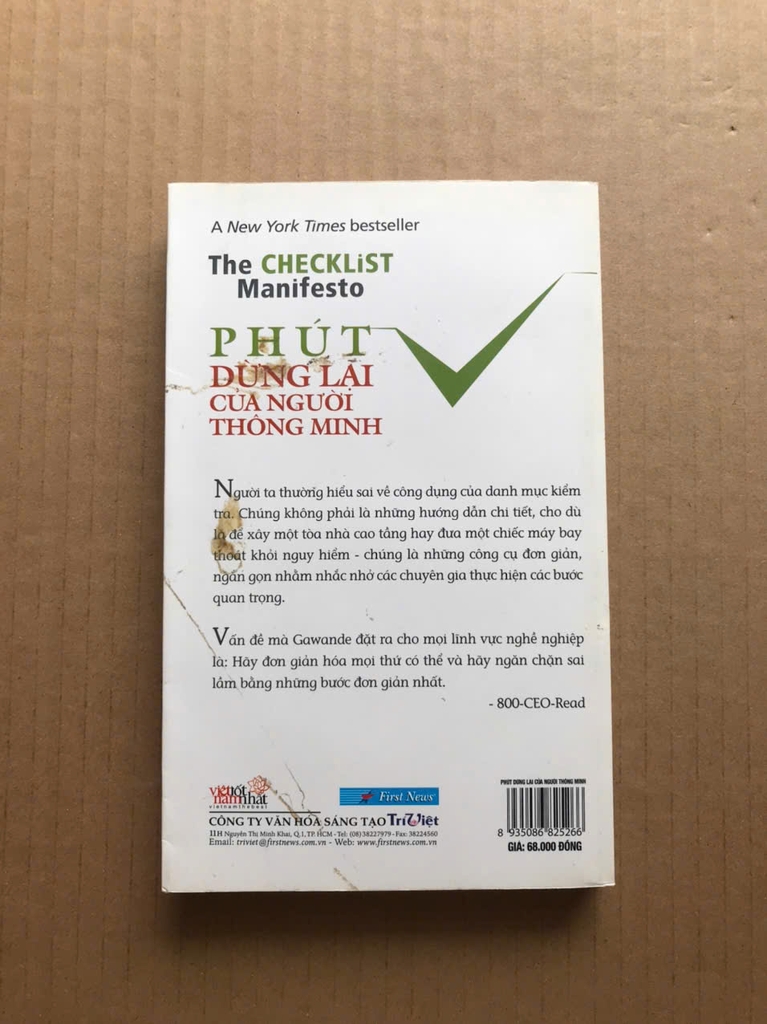 Phút Dừng Lại Của Người Thông Minh