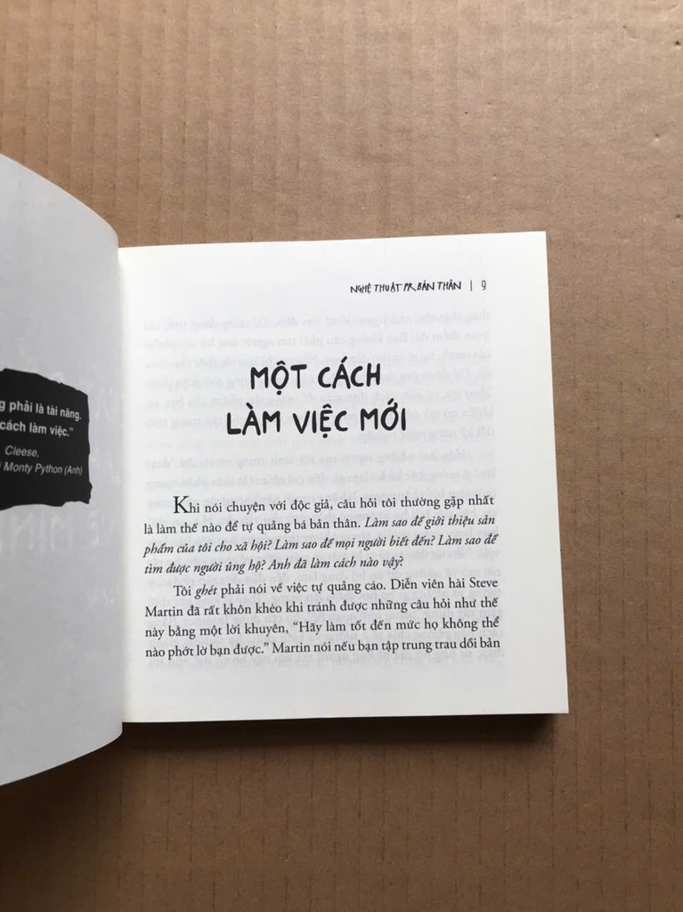Nghệ Thuật Pr Bản Thân
