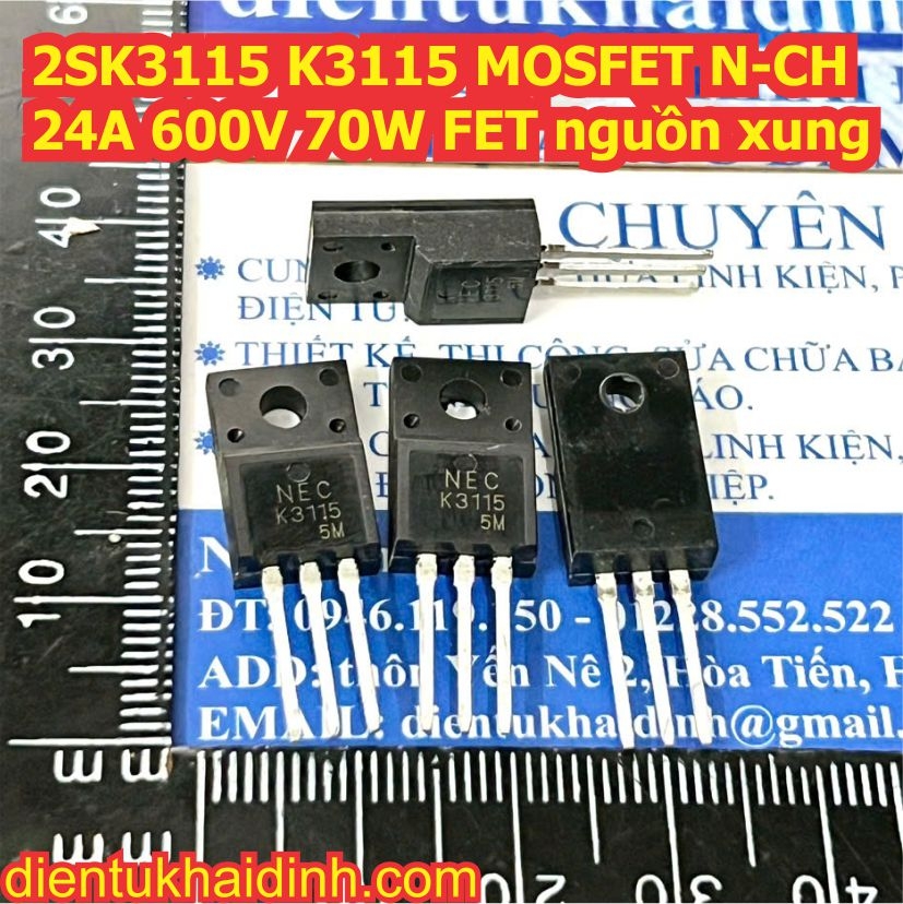 2SK2645 K2645 K3115 2SK3115 K4086 2SK4086 K2842 2SK2842 MOSFET tháo máy ...