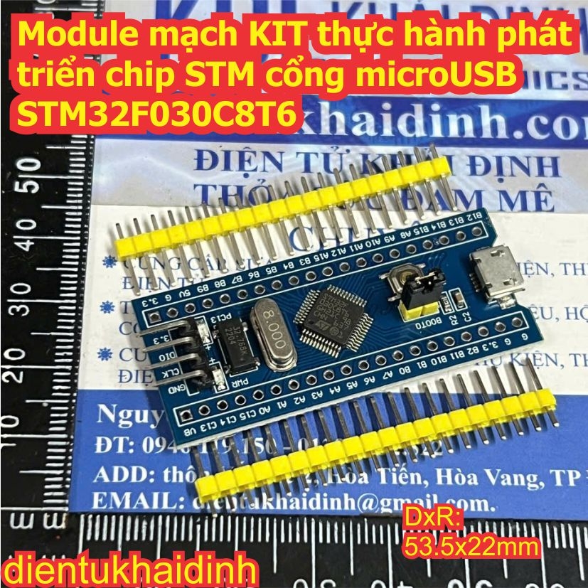 Module mạch KIT thực hành phát triển chip STM cổng microUSB ...