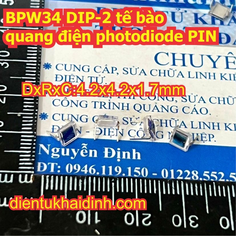 BPW34 DIP-2 tế bào quang điện photodiode PIN KDE3420
