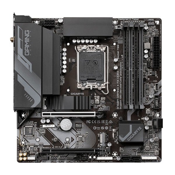 Bo Mạch Chủ Gigabyte B760M Gaming X AX DDR4 (Micro-ATX/ LGA1700/ DDR4/ HDMI+DP)