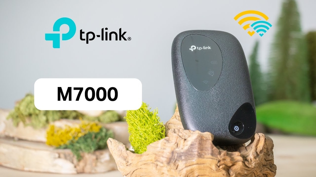 Thiết bị phát sóng 4G LTE TP-Link M7000 (4G LTE, 150Mbps, 8h, App TPMiFi)