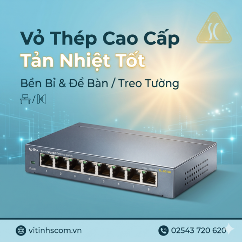 Thiết bị chia mạng TP-Link TL-SG108