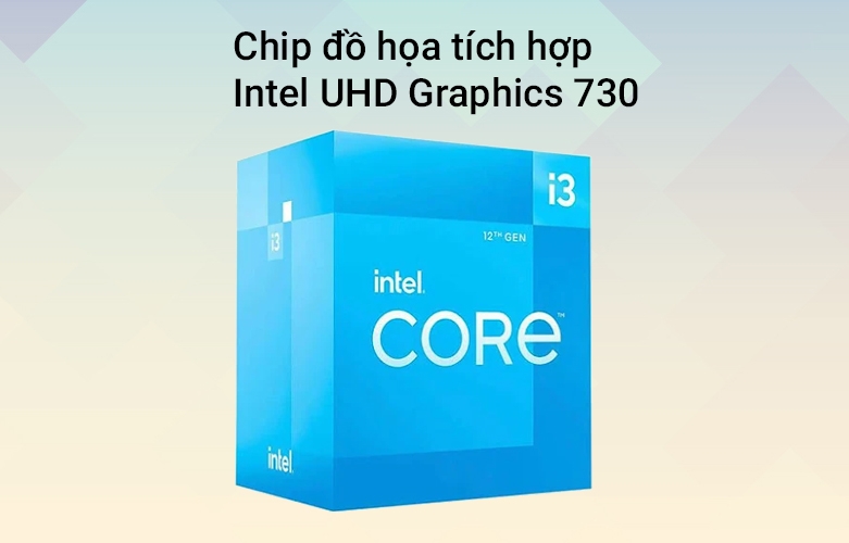 CPU Intel Core i3-12100 (12MB | 4 nhân 8 luồng | Upto 4.30 GHz | LGA 1700)