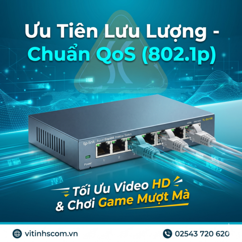 Thiết bị chia mạng TP-Link TL-SG108