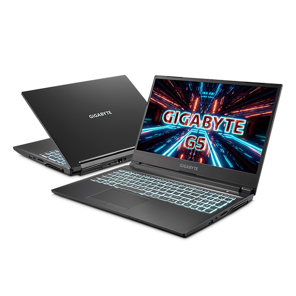 Laptop Gaming Gigabyte G5 KD-52VN123SO (15.6 FHD | 144Hz | i5 11400H | RTX3060 6GB | 16GB | S-512GB | Win 11 | Đen)