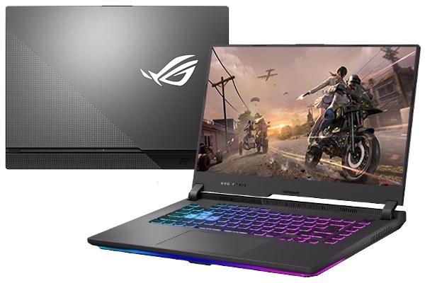 Laptop Asus Gaming ROG Strix G513IH-HN015T (Ryzen 7 4800H/8GB RAM/512GB SSD/15.6 FHD 144hz/GTX1650 4GB/Win10/Xám)