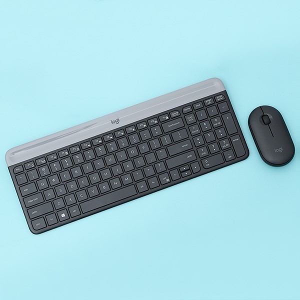 Combo Bàn Phím Và Chuột Không Dây Logitech MK470