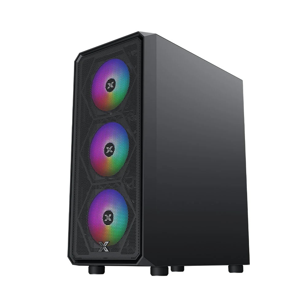 Vỏ Thùng Máy Vi Tính (Case) Xigmatek DUO X 3F (3 Fan RGB/ E-ATX / M-ATX)