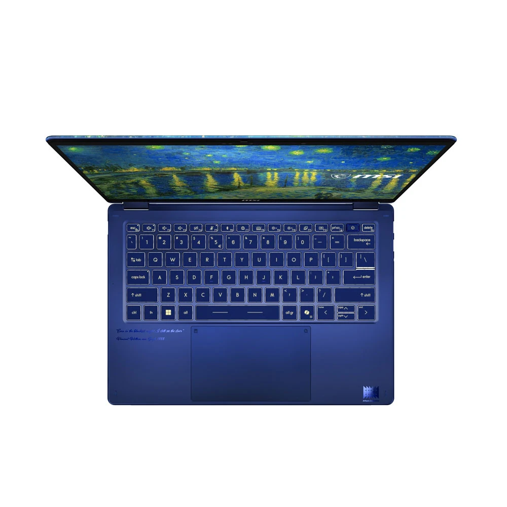 Laptop Msi Prestige 14 Flip AI+ Vincent van Gogh Edition 14T234-260VN (14
