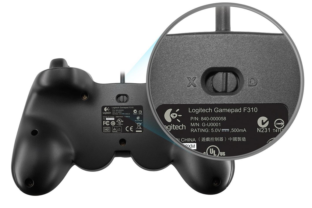 Tay game không dây Logitech F310