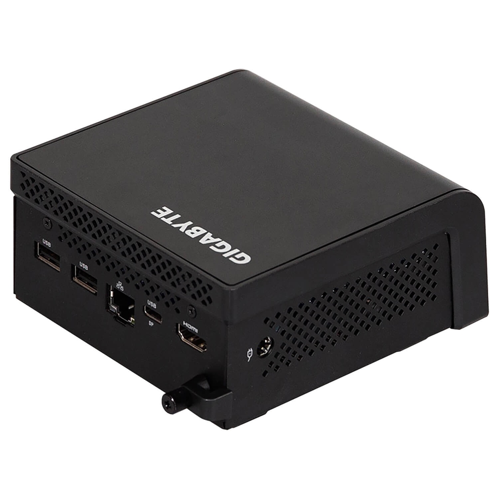 Mini PC Gigabyte Brix GB-BTIP-N250 6BXTWN2HWMR (Intel N250 | Intel Graphics | Wifi 5 | Bluetooth 5.0 | Đen)