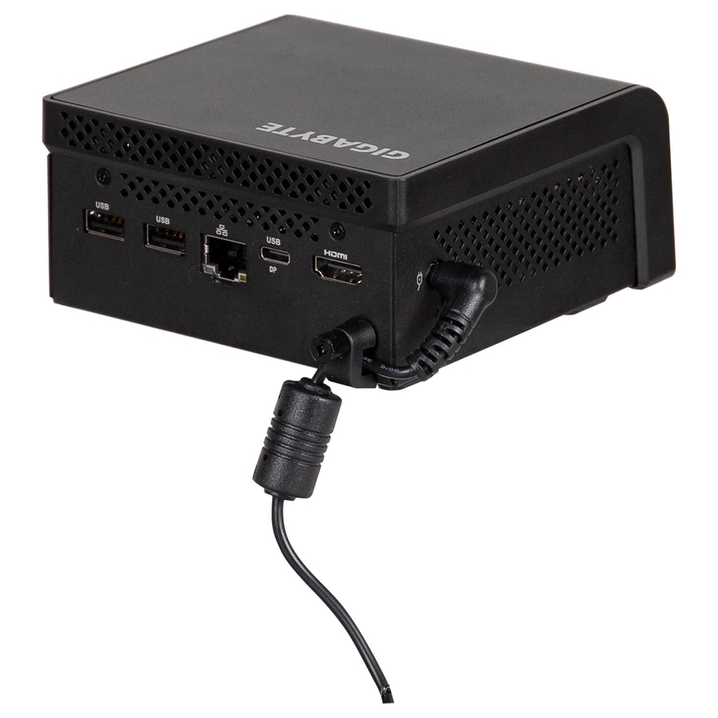 Mini PC Gigabyte Brix GB-BTIP-N250 6BXTWN2HWMR (Intel N250 | Intel Graphics | Wifi 5 | Bluetooth 5.0 | Đen)