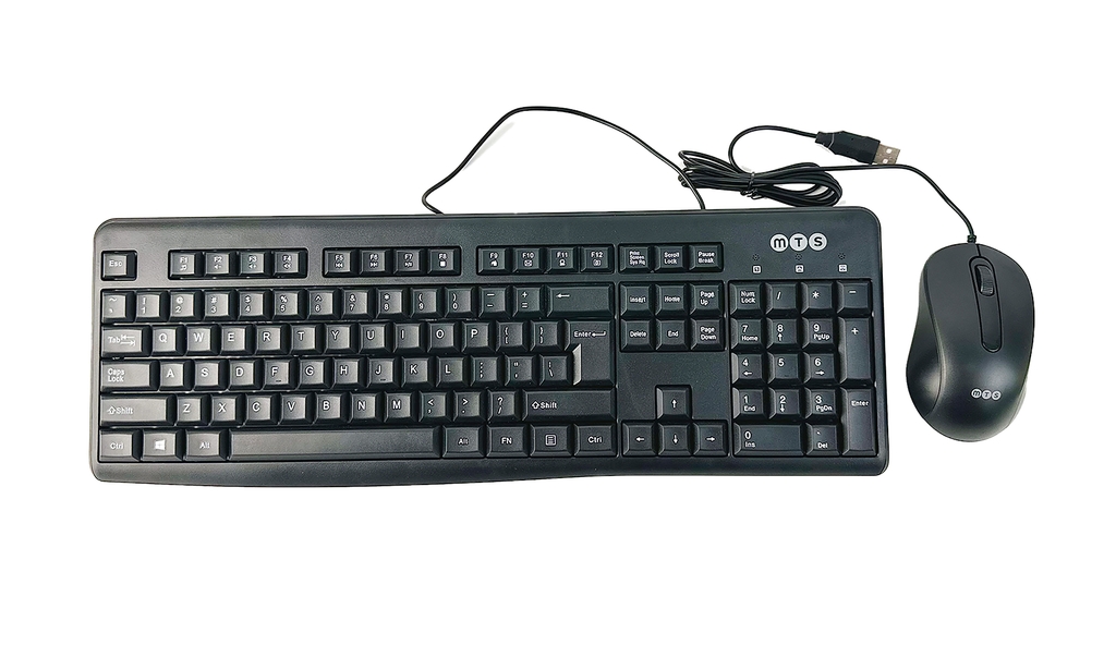 Bộ Keyboard & Mouse Có Dây Mytechsun KMU424