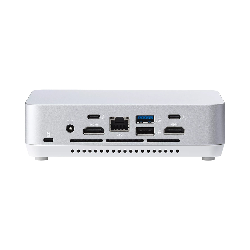 Máy Bộ Asus Mini PC NUC 14 Pro Plus RNUC14RVSU500001I (Intel Ultra 5-125H | Intel Arc Graphics | Wifi 6 | BT 5.3 | Trắng)