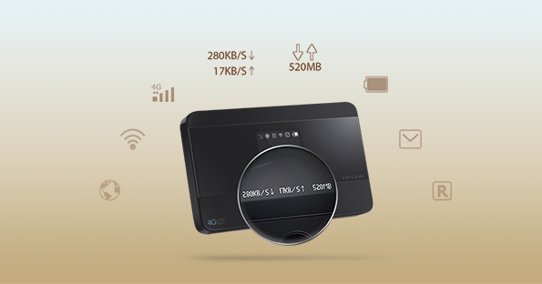 Bộ Phát Wifi Di Động 3G/4G TP-LINK M7350